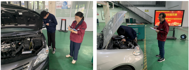 一技在手 一生無(wú)憂 --汽車(chē)工程學(xué)院實(shí)訓(xùn)中心舉行學(xué)校技能競(jìng)賽月分賽場(chǎng)比賽